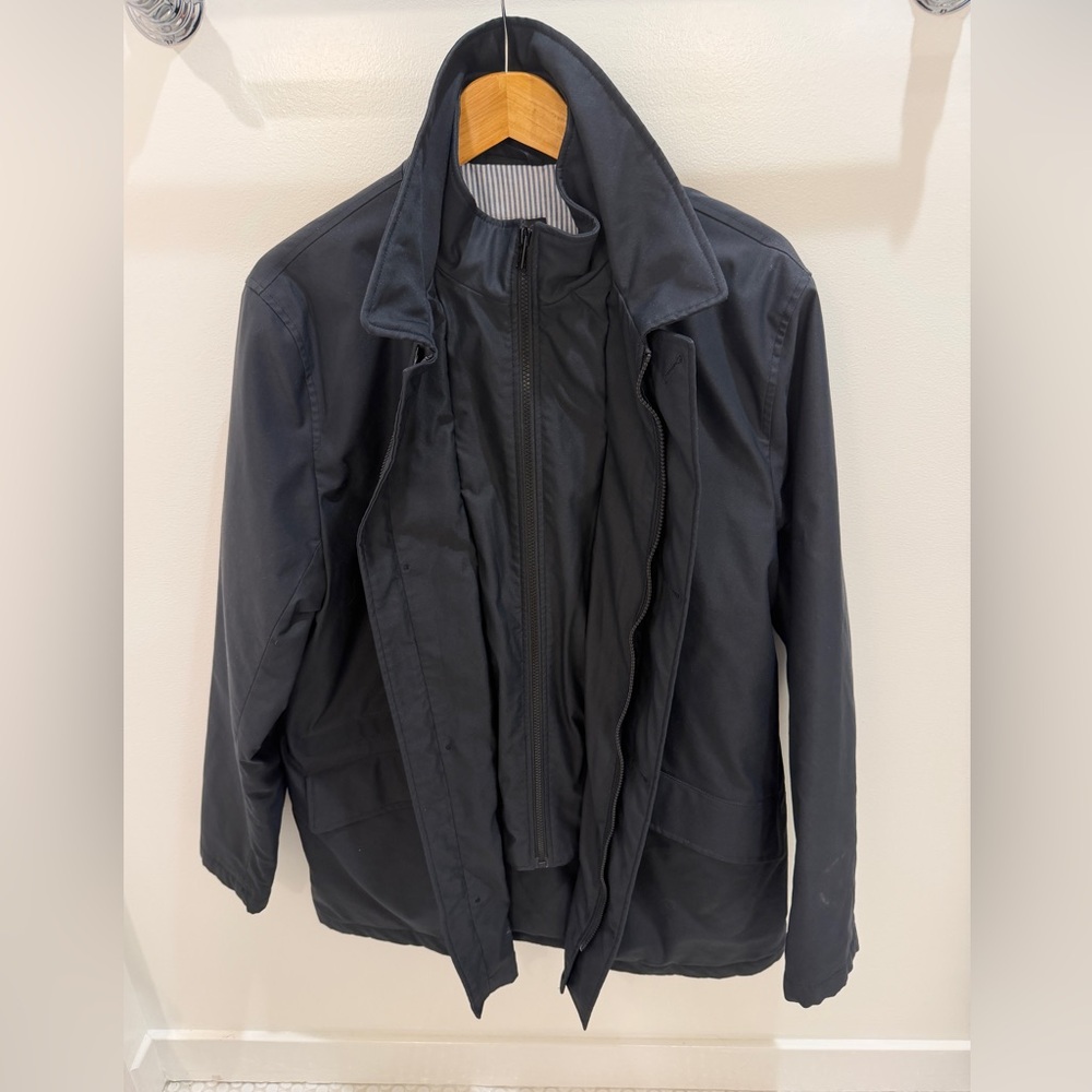 J.Crew Fulton insulated jacket with eco-friendly PrimaLoft® in Navy
